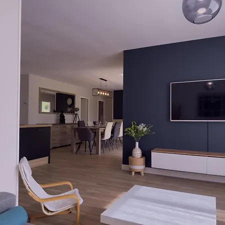 Maison Familiale Moderne Avec Grand Jardin A - Un Havre De Paix Pour Vos